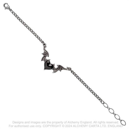 Alchemy Gothic Blacksoul Pewter Bracelet