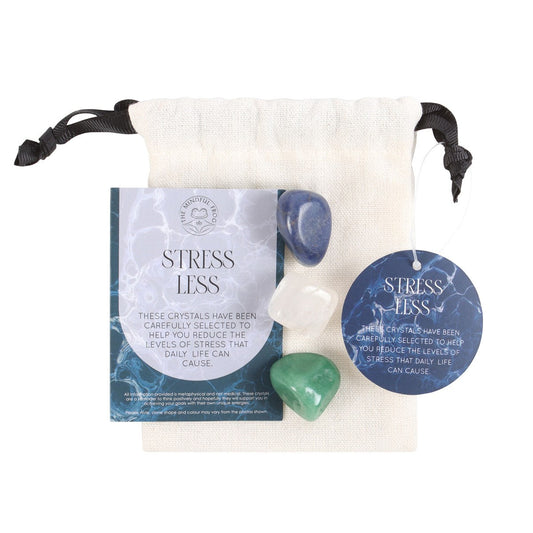 Gothic Gifts Stress Less Healing Crystal Set
