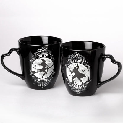 Alchemy Gothic Witch & Warlock Couples Mugs
