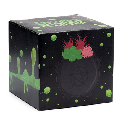 Gothic Gifts Cauldron Shaped Indoor Plant Pot