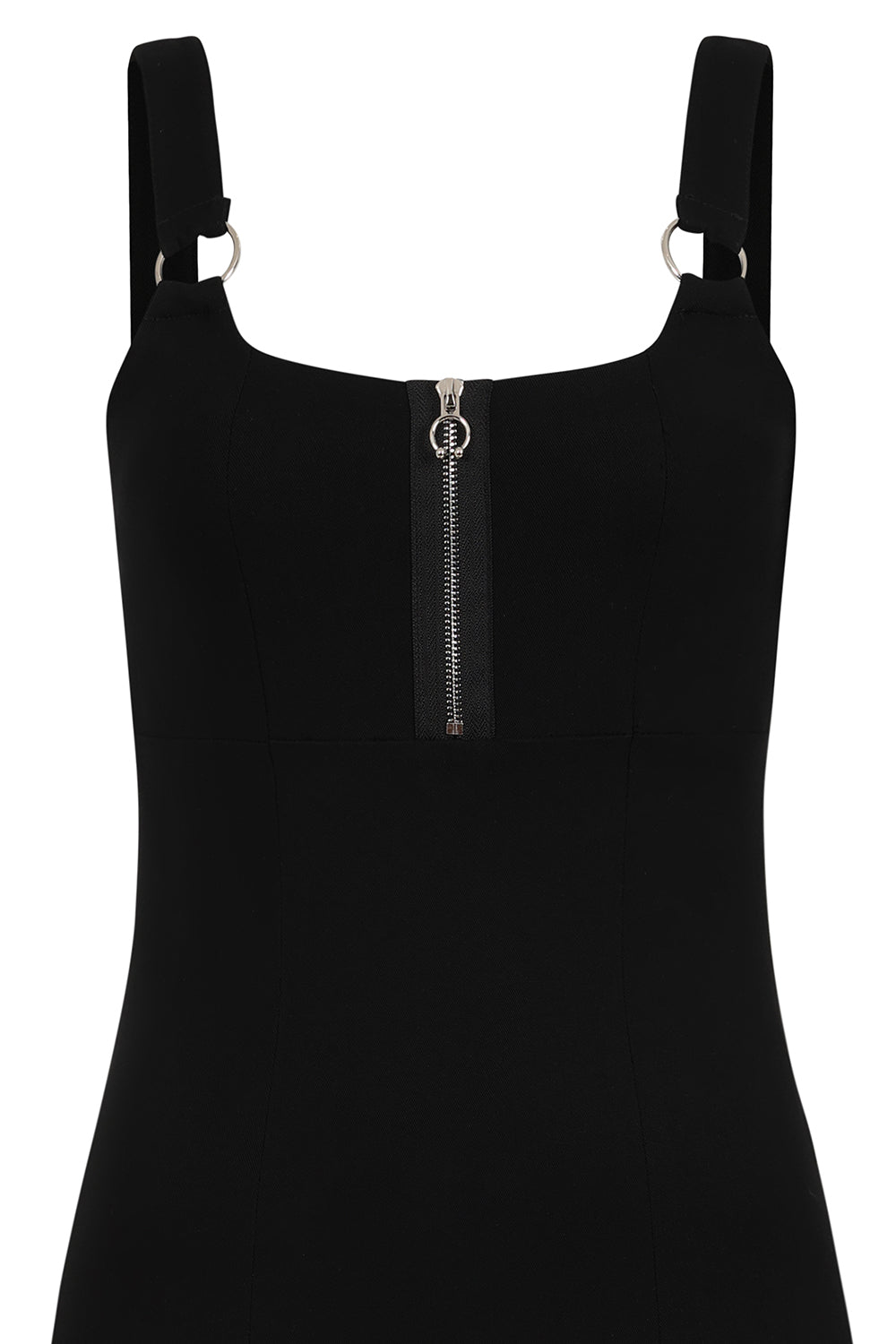 Banned Apparel Malvolia Zipped Midi Dress