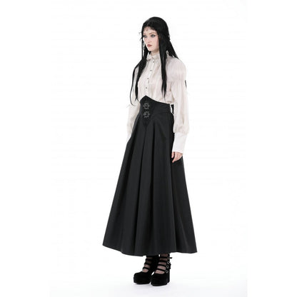 Dark In Love Women's Elegant Delora High Waist Maxi Skirt