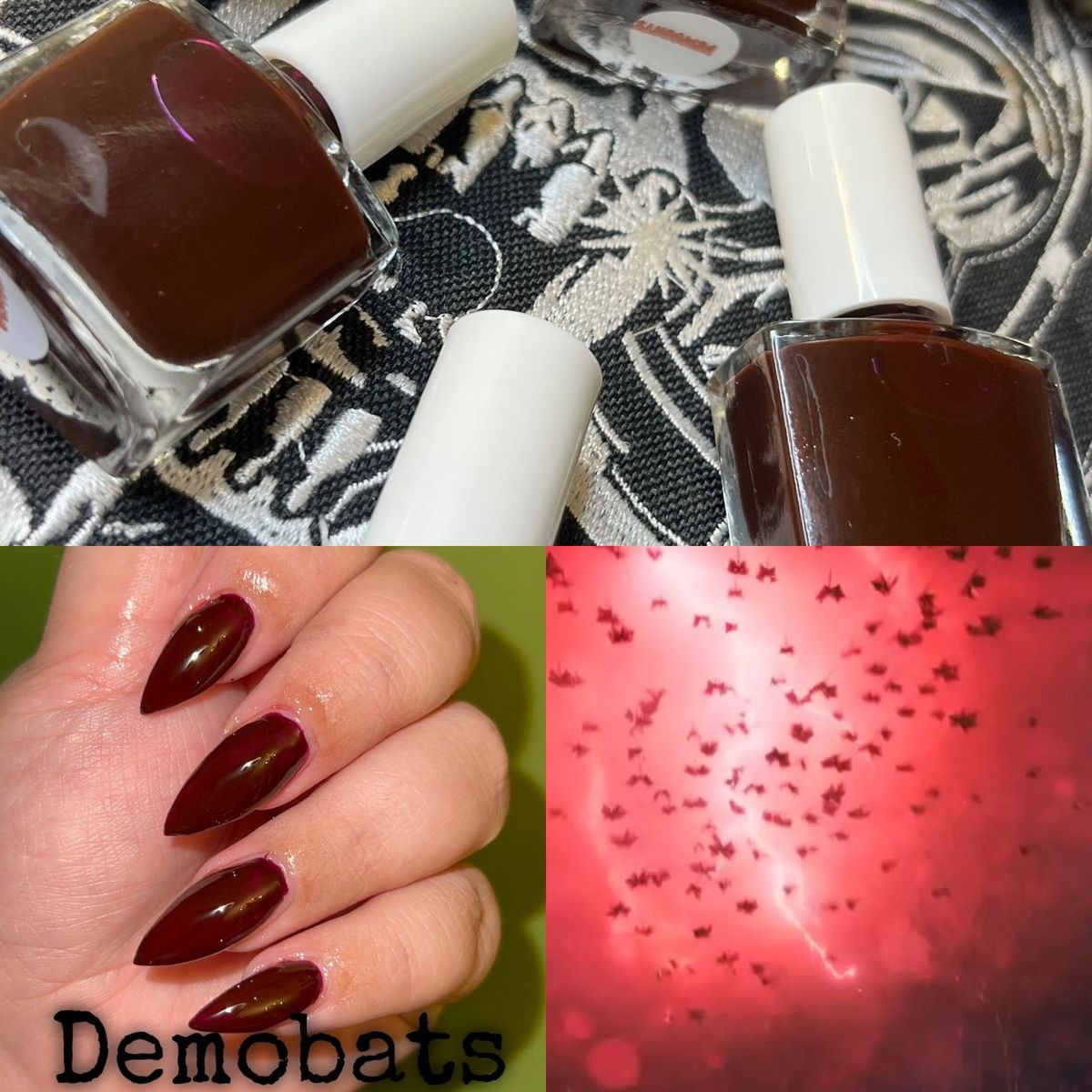 Radioactive Unicorn Demobats Nail Polish