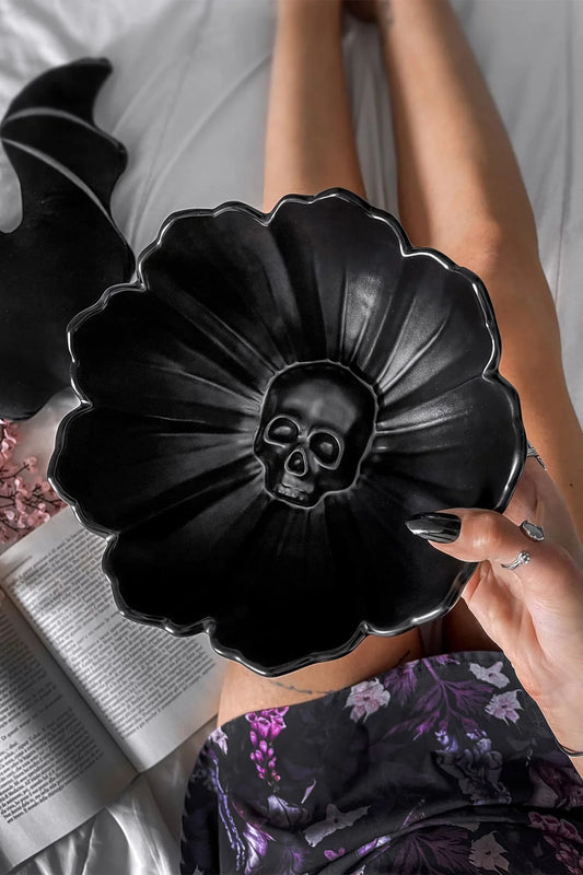 Killstar Grim Blossom Ceramic Bowl