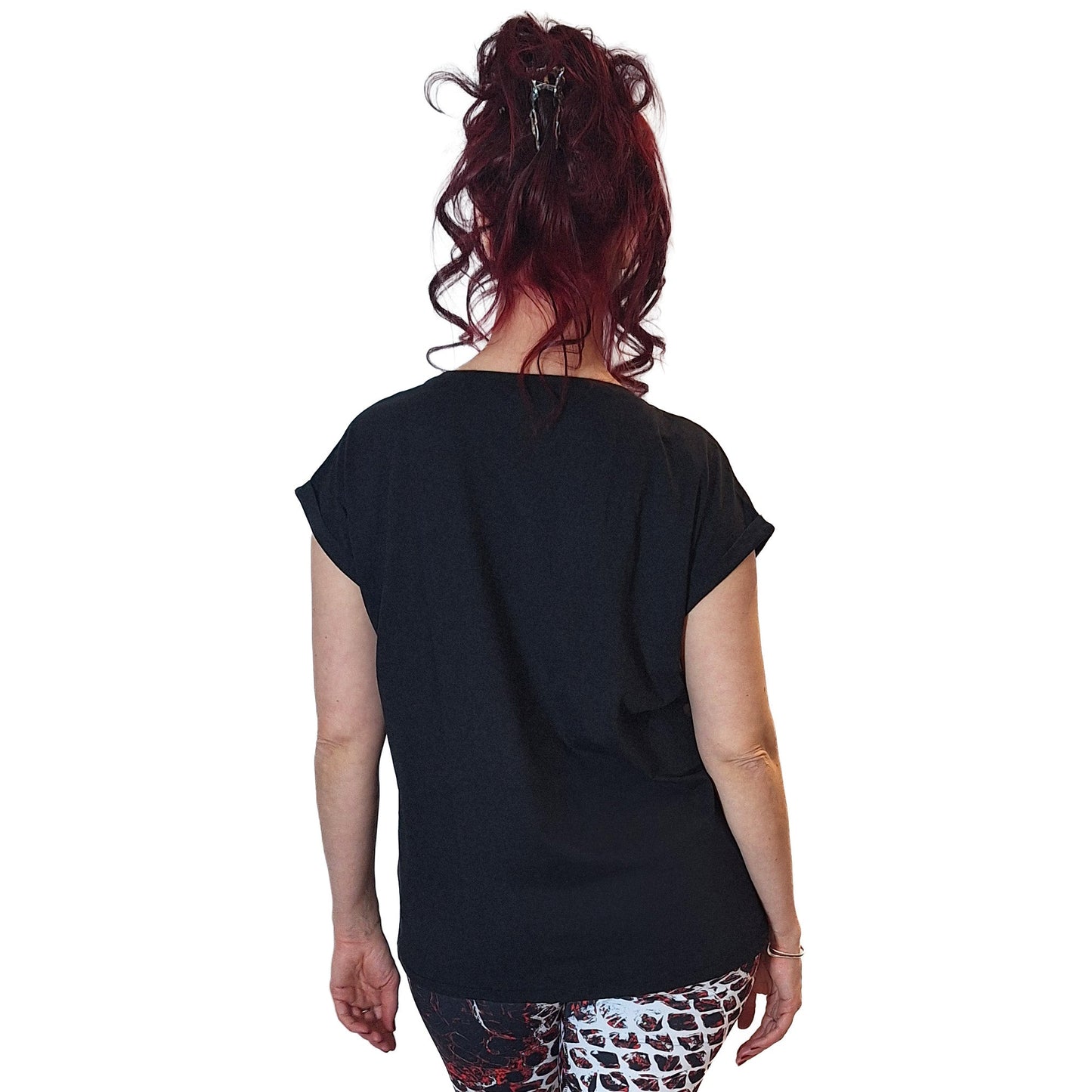 “I’m the Only Goth in the Village” Women’s Extended Shoulder T-Shirt – Gothic Attitude