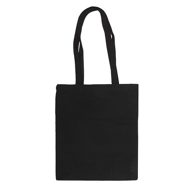 Gothic Gifts Witchy Polycotton Tote Bag with the statement "Girls Will Be Girls"