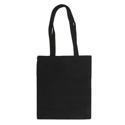 Gothic Gifts Witchy Polycotton Tote Bag with the statement "Girls Will Be Girls"