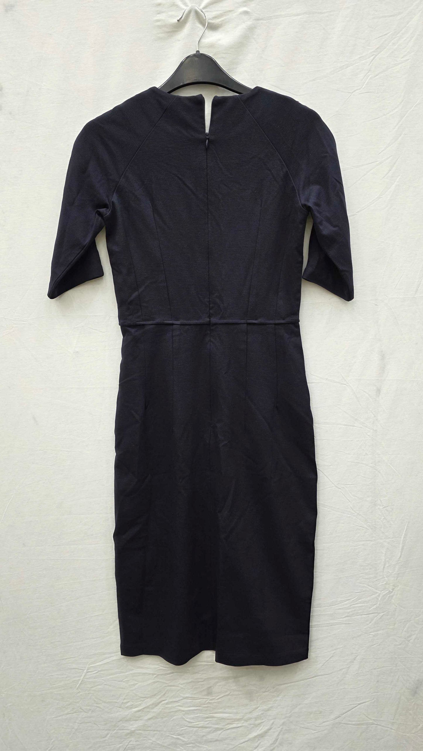 L K Bennett - Navy Liya Dress Size: Uk 6