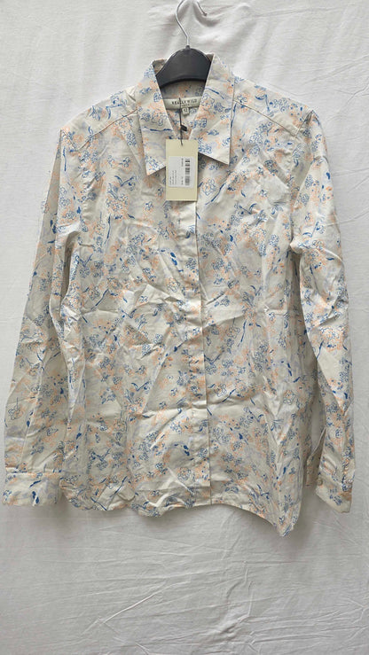 Really Wild Ivory Saville Liberty Printed Shirt Size: Uk 12