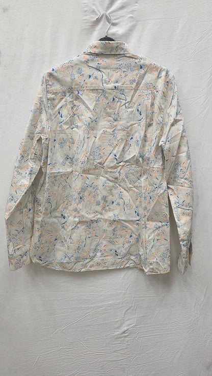 Really Wild Ivory Saville Liberty Printed Shirt Size: Uk 12