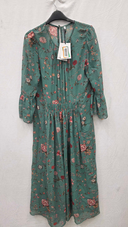 L.k. Bennett Amanda Midi Dress Size: Uk 12
