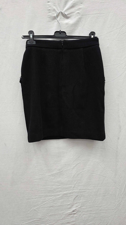 Mint Velvet Twill Mini Skirt Size: Uk 10
