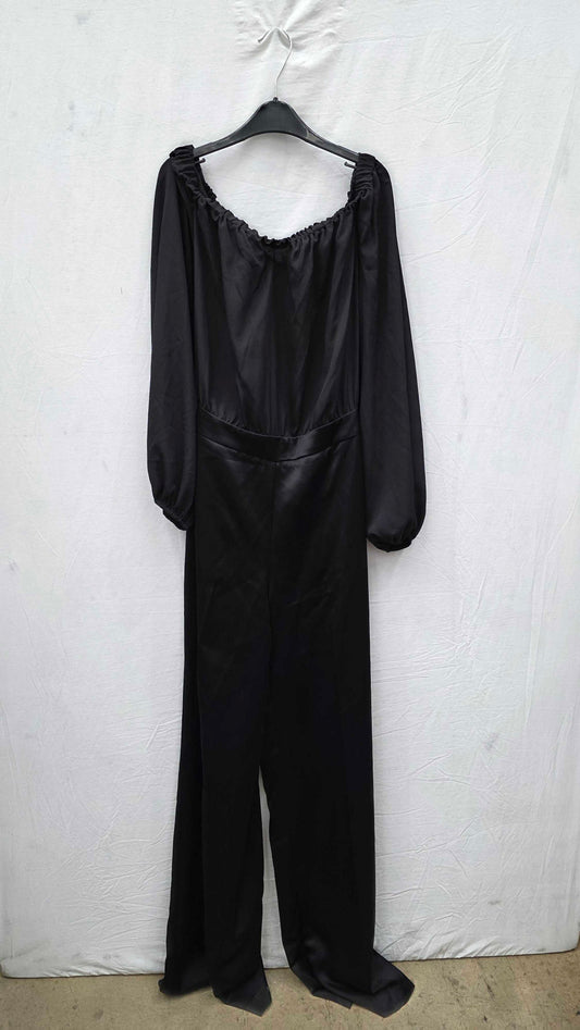 Max & Co Volo Black Jumpsuit Size: Uk 12