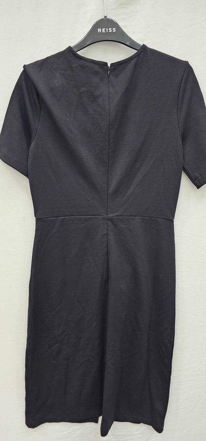 L K Bennett - Navy Lila Dress - Black Size: Uk10