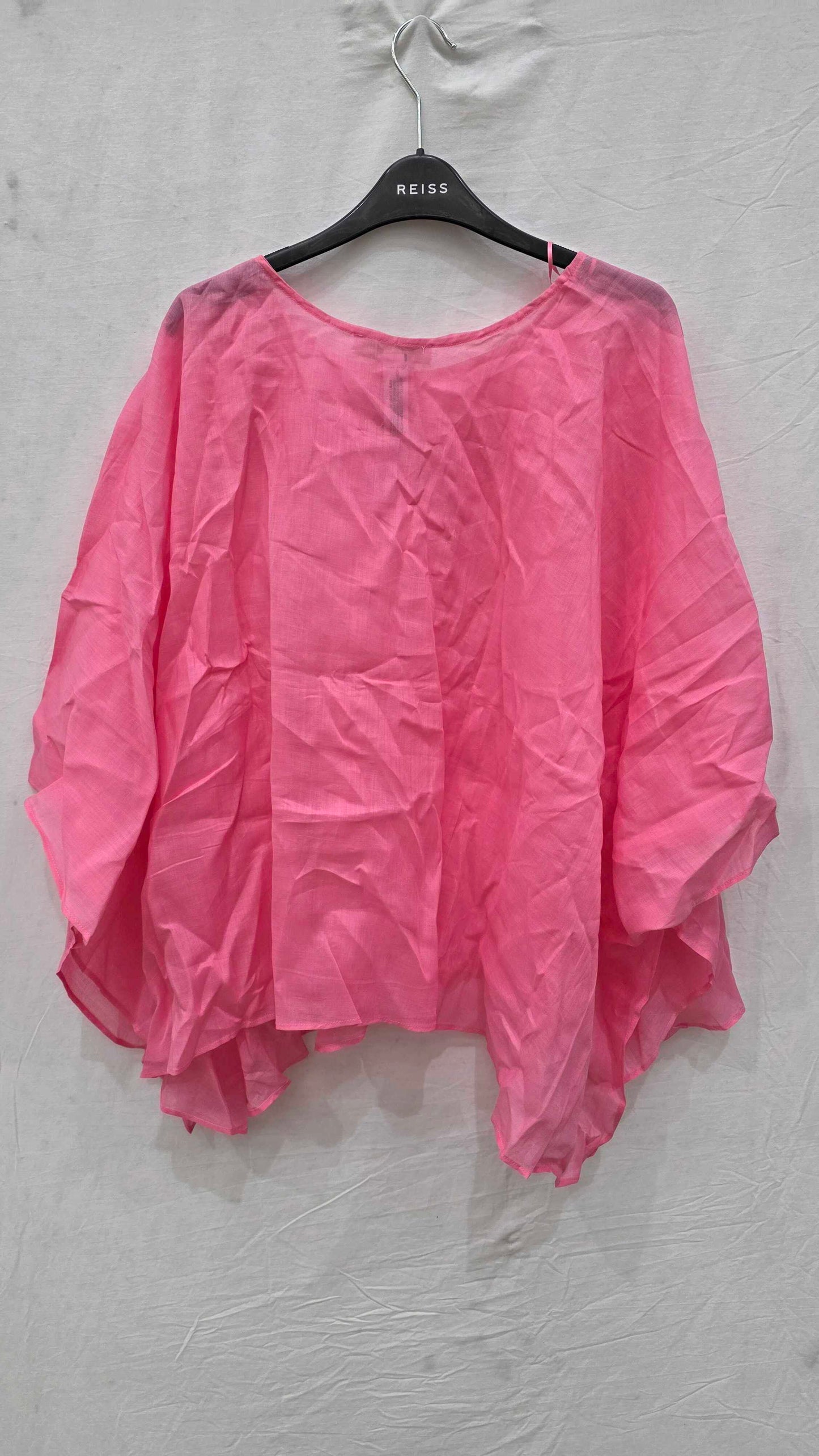Mango - Baby Pink Poncho Top Size: One Size