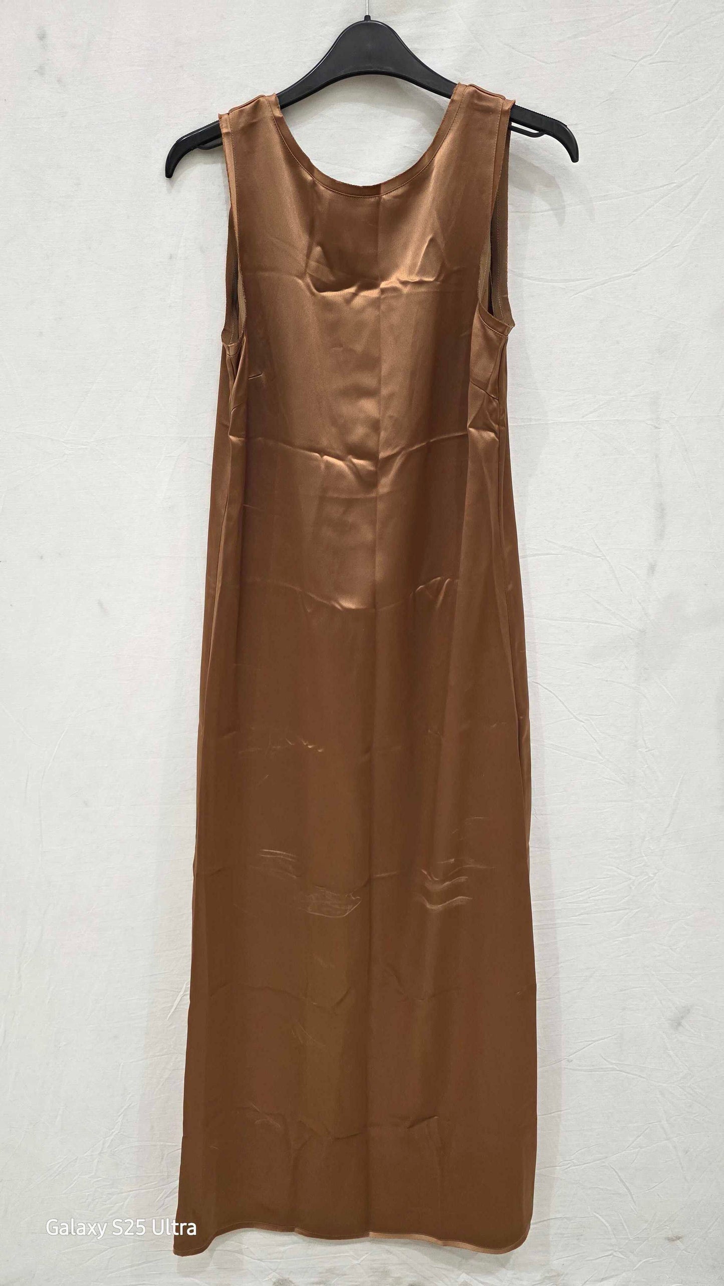 By Malene Birger - Copper Audette Shift Dress Size: Uk 8