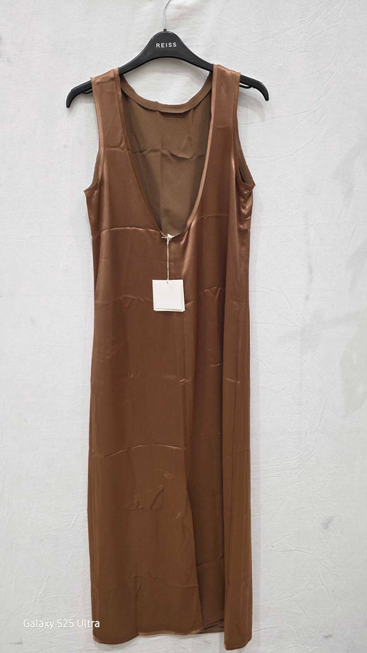 By Malene Birger - Copper Audette Shift Dress Size: Uk 8