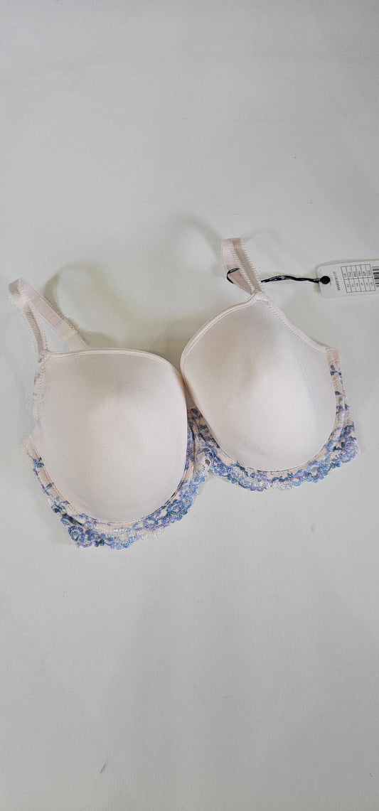 Wacoal - White Embrace Lace Contour Bra - Blue Size: 32F
