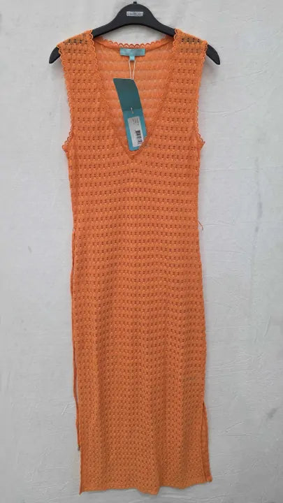 Melissa Odabash Orange Annabel Dress Size: Xsmall