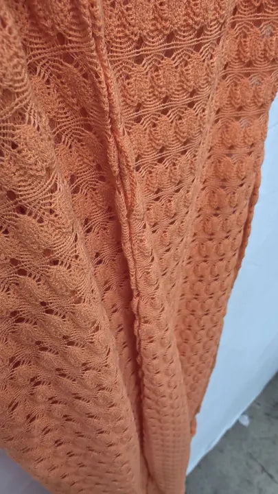 Melissa Odabash Orange Annabel Dress Size: Xsmall