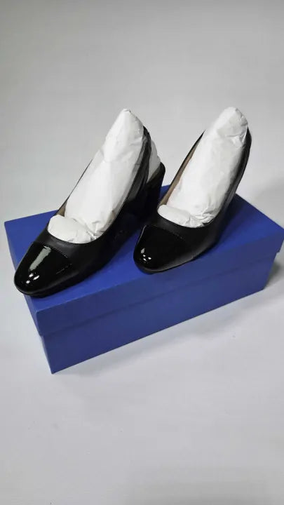 Stuart Weitzman - Black Sleek 50 Slingback Heeled Shoe Size: Uk 3