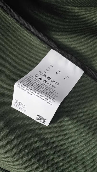 Boss Commuter Hooded Jacket Dark Green Size: M