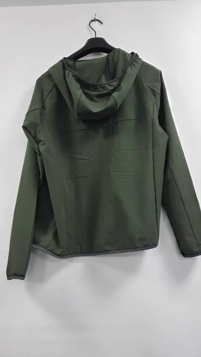 Boss Commuter Hooded Jacket Dark Green Size: M
