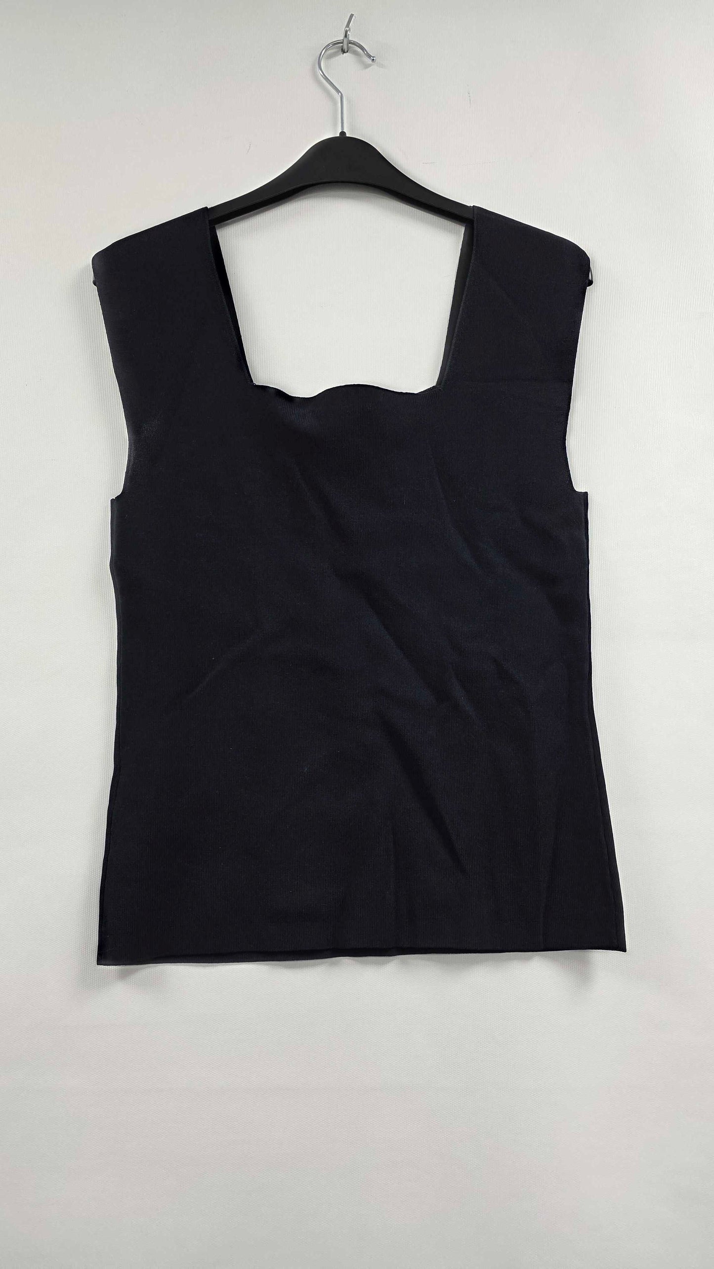Ted Baker - Navy Binkkii Square Neck Knitted Vest Top - Navy Size: Uk 12