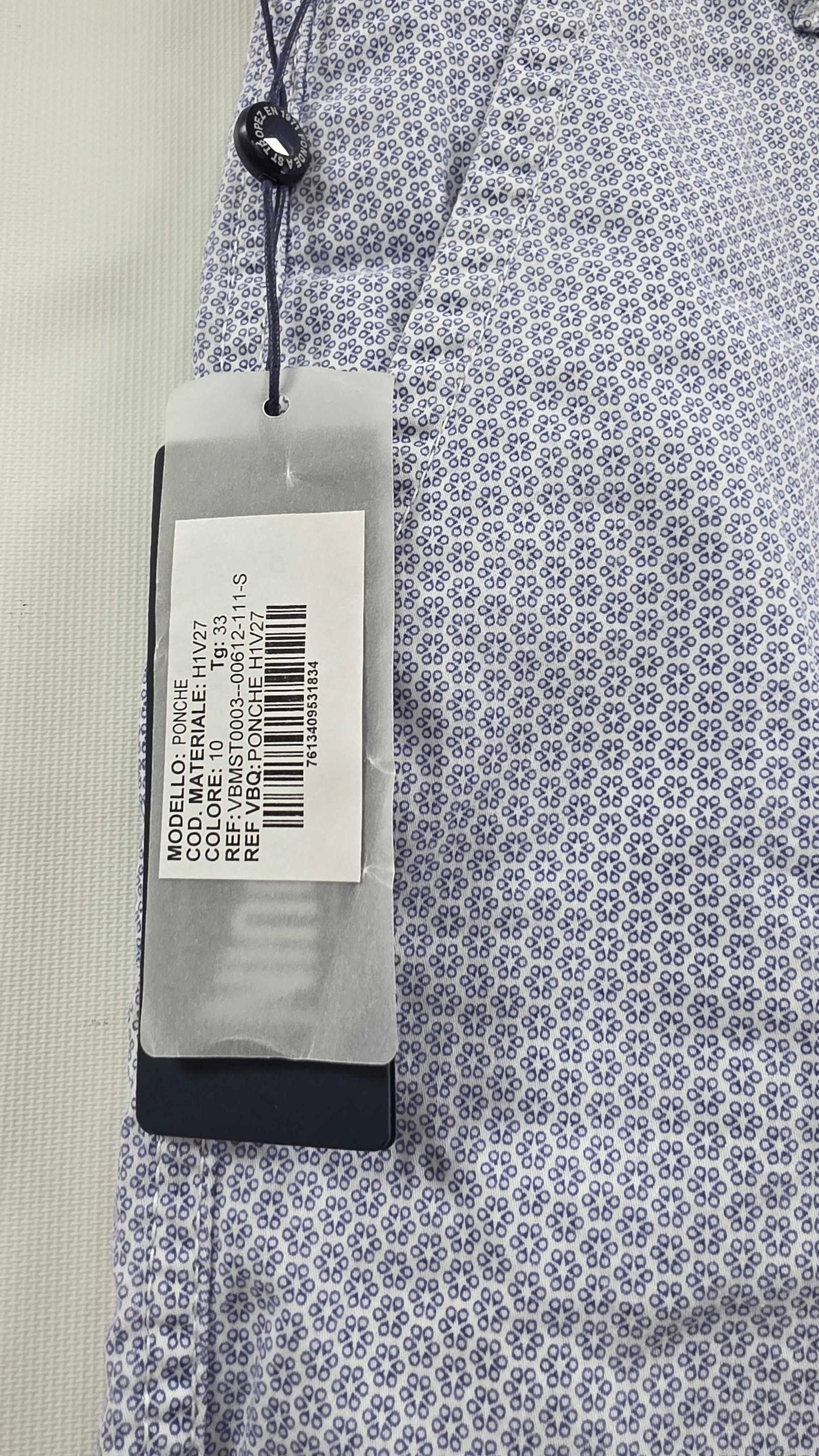 Vilebrequin - Blue Ponche Bermuda Shorts Size: 33