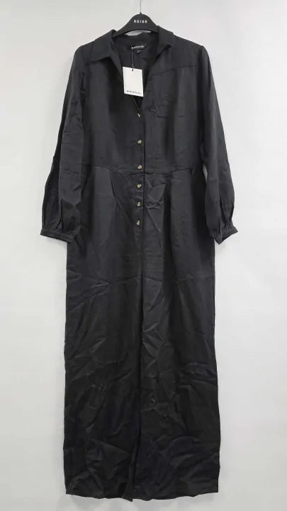 Whistles - Black Leah Jumpsuit - Black Size: Uk 12