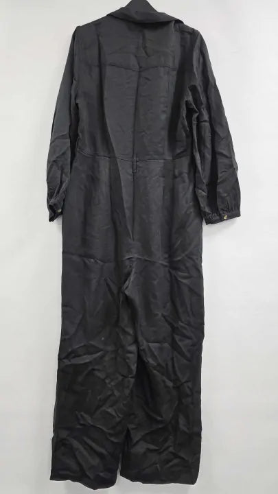 Whistles - Black Leah Jumpsuit - Black Size: Uk 12