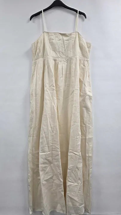Seafolly - Ecru Piped Maxi Dress Size: L
