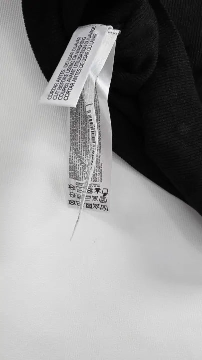 Mango - Black Rhinestone Cropped Rib Jumper - Black Size: S