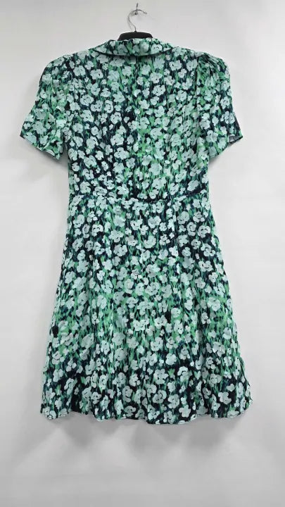 Whistles - Blue Floral Petal Rowan Dress Size: Uk 8
