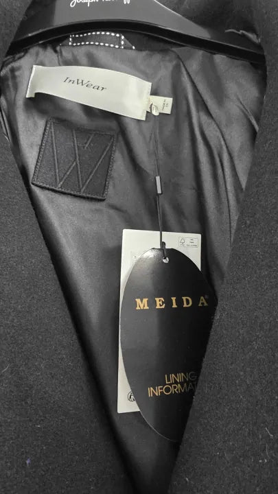 Inwear - Black Perry Short Coat - Black Size: Uk 16