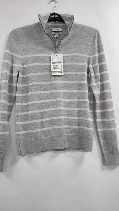 Cos - Grey Leo Rws R Zip Up - Grey Size: Xs