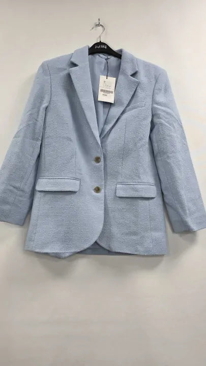 & Other Stories - Pa Belen Blazer - Blue Size: Uk 8