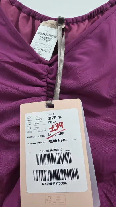 Pennyblack Paradiso-purple Size: Uk 16