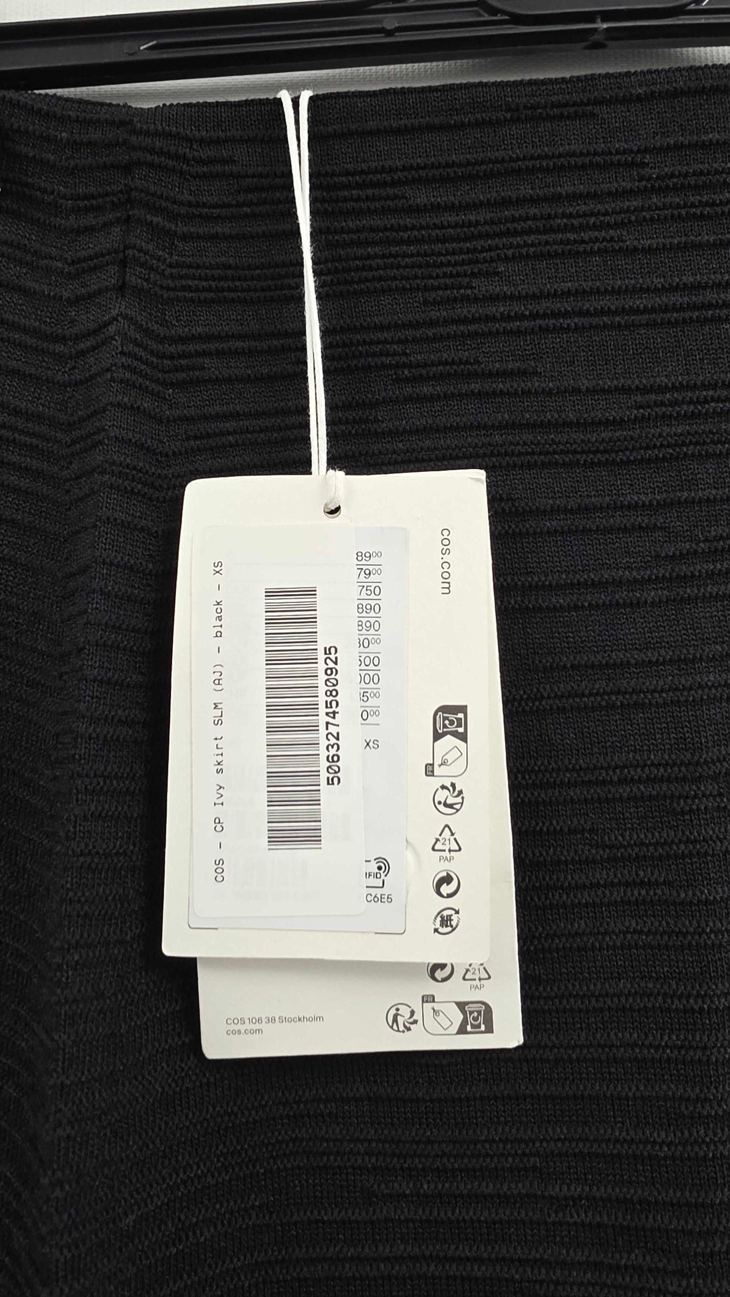 Cos - Cp Ivy Skirt Slm (Aj) - Black Size: Xs