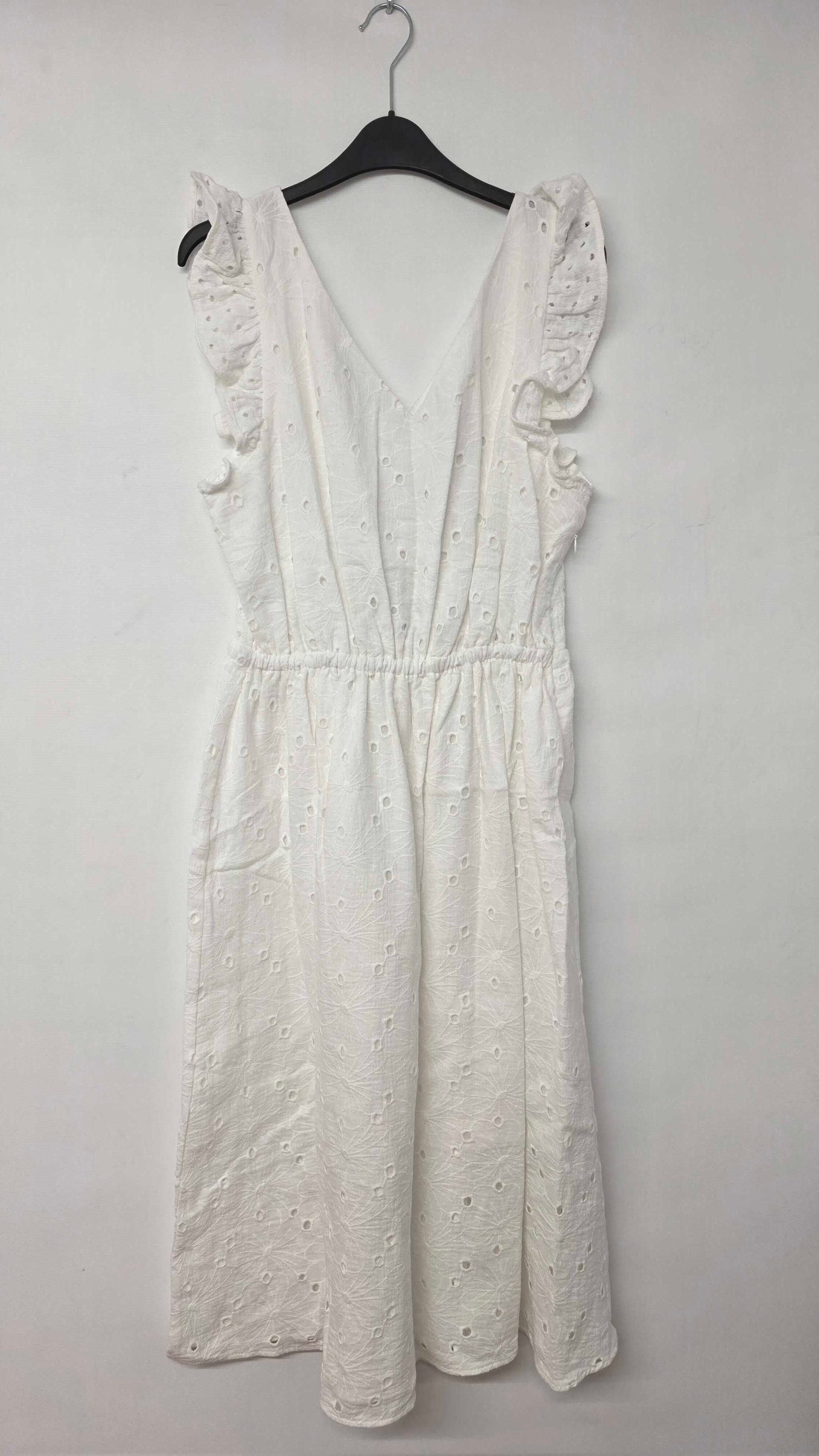 Paul Smith - White V-neck Cotton Dress - White Size: 46