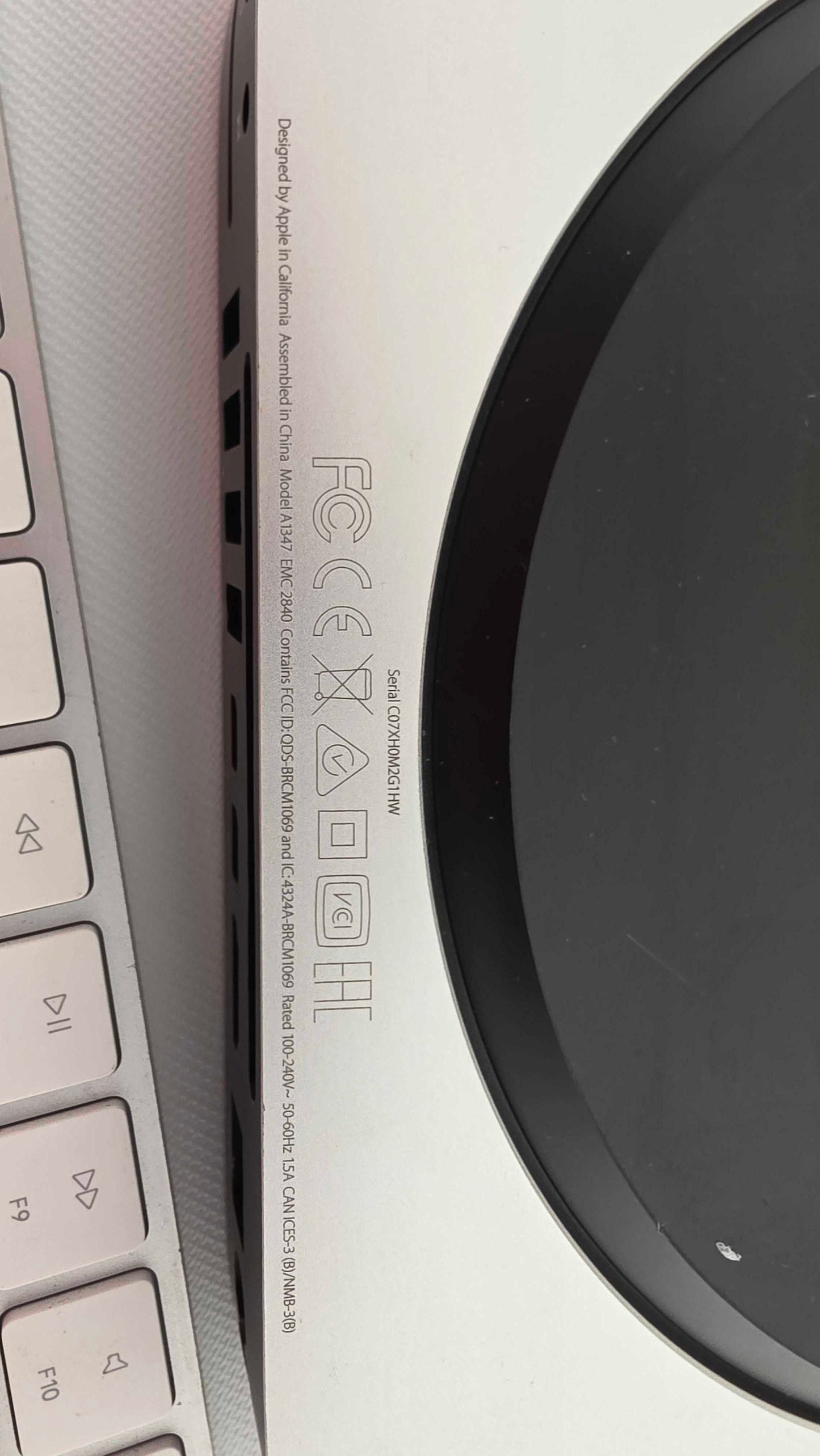 Mac Mini A1347 Size: 1Tb