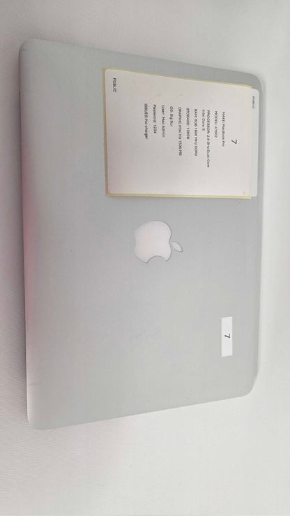 Macbook Pro A1536 Size: 128Gb