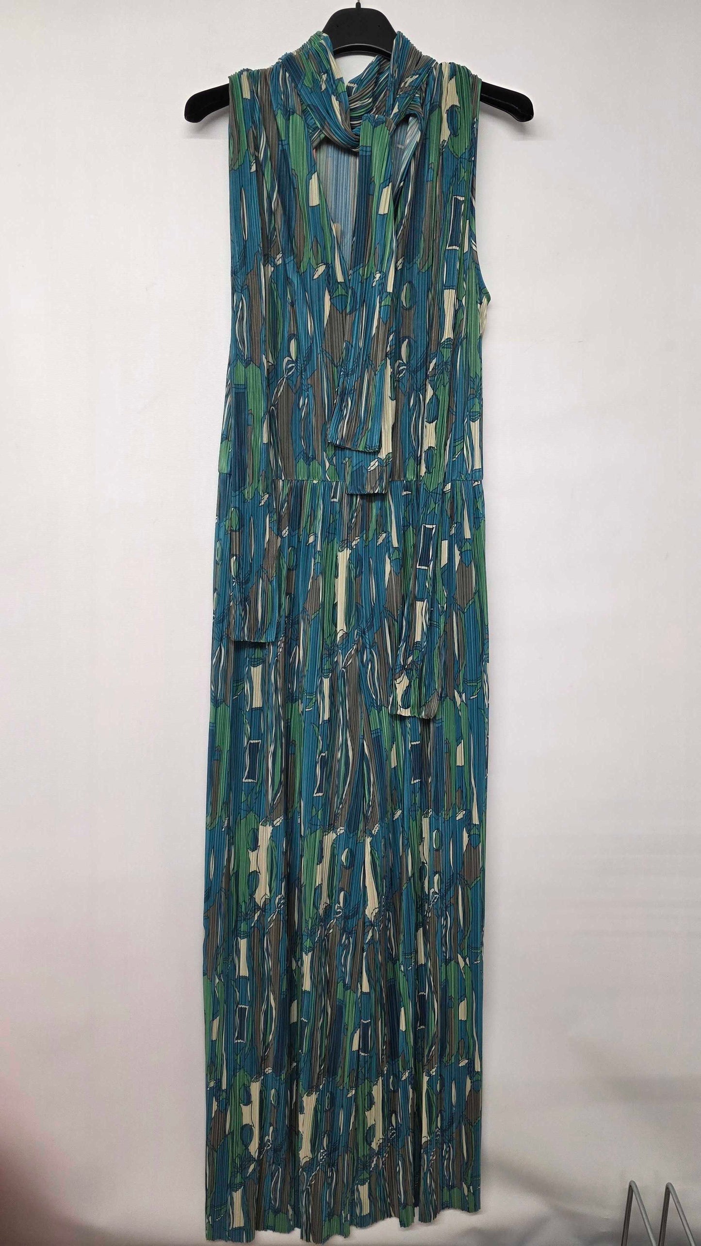 Max&co Green Pattern Cesare Jumpsuit Size: Xl