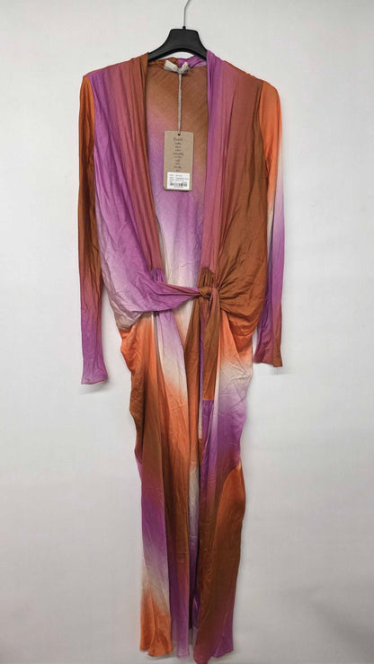 Devotion - Ombre Satin Dress - Multi Size: S