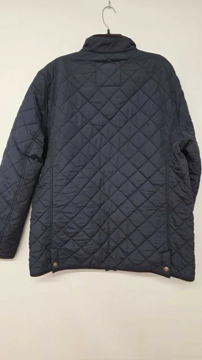 Joules - Navy Maynard Classic Quilted Jacket - Navy Size: Xl