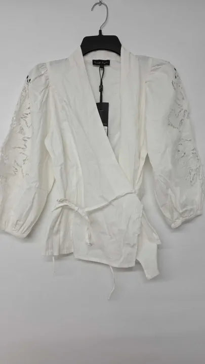 Phase Eight - White Kacey Blouse - White Size: Uk 10