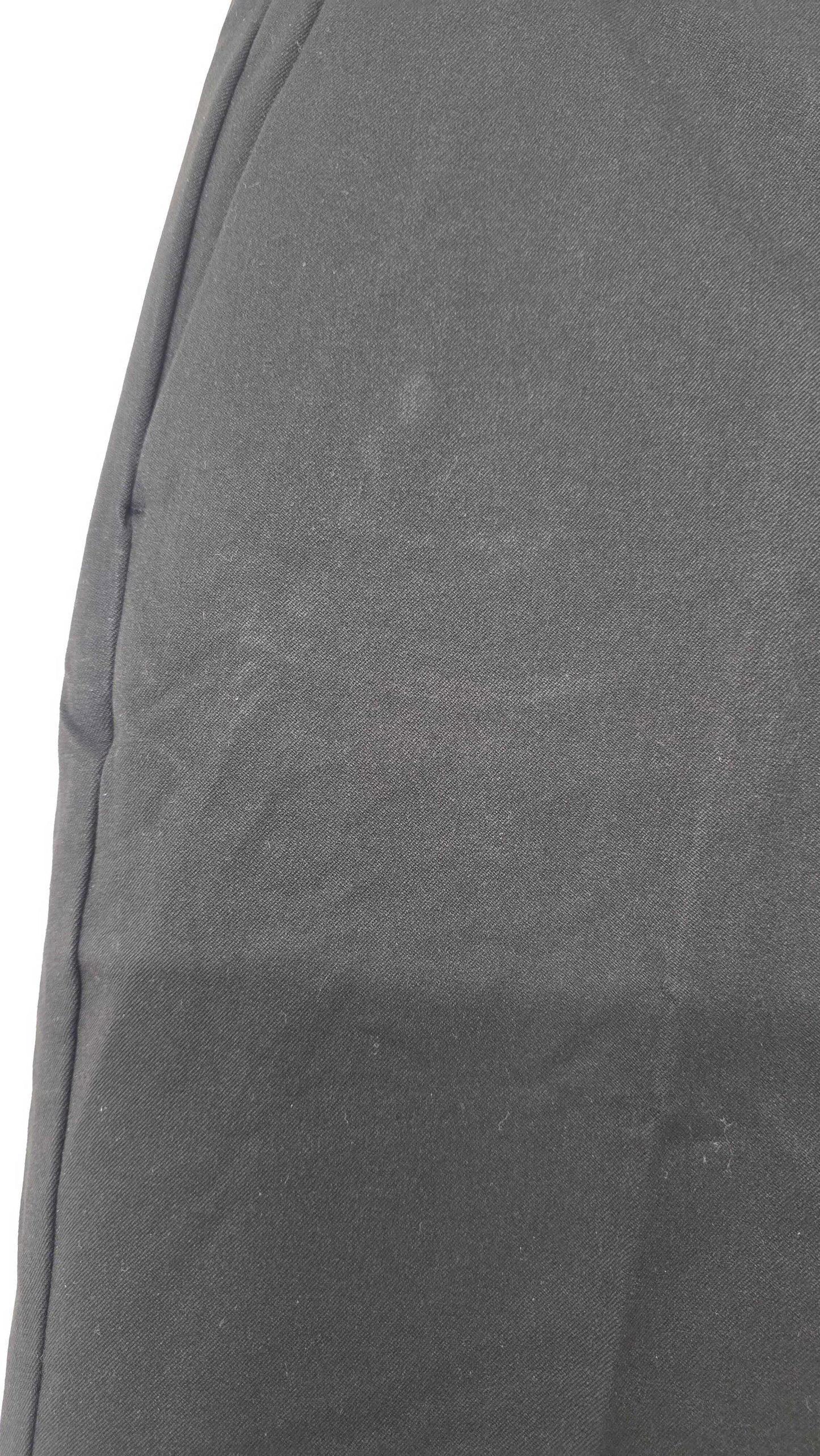 Mango - Black Flared Flowing Trousers - Black Size: Uk 12