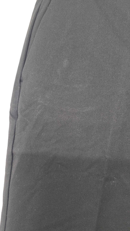 Mango - Black Flared Flowing Trousers - Black Size: Uk 12
