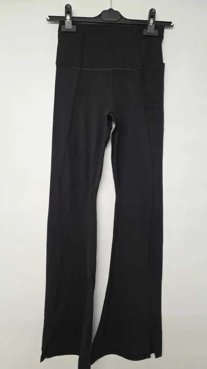Sweaty Betty - Black Super Soft 32 Flare Yoga Trousers - Black Size: Xs