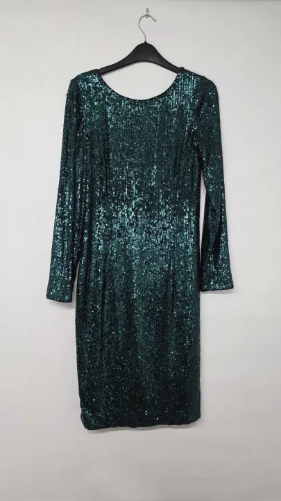 Hobbs London - Dark Green Sawyer Dress - Green Size: Uk 12